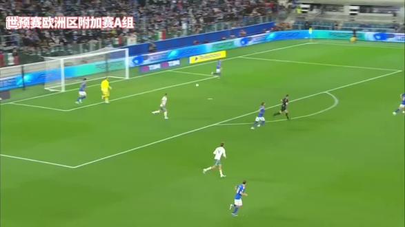 意大利2:0击败北爱尔兰#竞技体育 #世界杯欧洲区附加赛半决赛