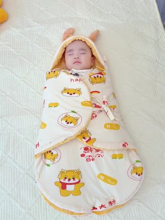 新手妈妈不会选抱被?看看这种简单易上手的抱被,还肩膀做了调节肩扣,防踢不着凉~ 双向拉链设计,能当睡袋&抱被&襁褓三合一,关键价格也很合适, #母婴好物 #宝宝抱被 #孕期囤货