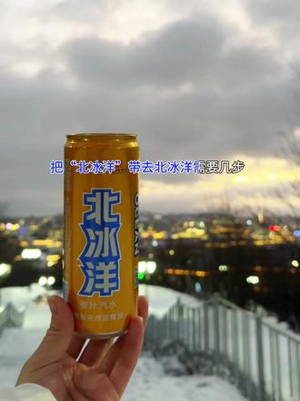 把北冰洋带去真的北冰洋需要几步 #看世界 #北极圈 #风景都在路上