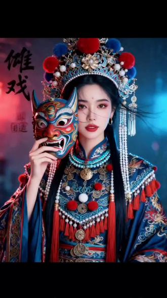 AI非遗文化傩戏 等你来挑战#古风写真 #AI非遗文化傩戏 #国潮来袭 #剪映 #古风写真 AI非遗文化傩戏 AI非遗文化傩戏 AI非遗文化傩戏 AI非遗文化傩戏 古风写真