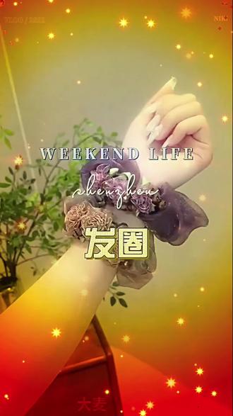 韩系新款紫藤花高级感欧根纱花朵发圈女
气质百搭显发量扎头发绳