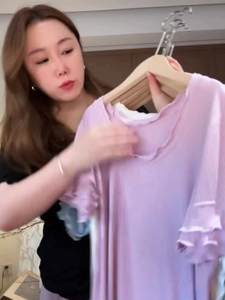 #微胖穿搭 #短袖t恤 #休闲百搭