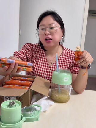 这是人吃的,放心。#王中王火腿肠 #吃货日常
