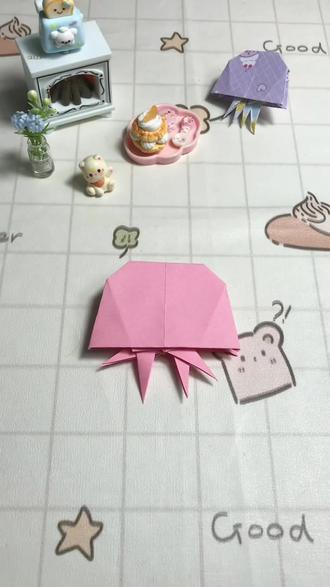 派大星我们一起去抓水母吧!!! #简单折纸教程 #折纸 #手工 #教程 #解压