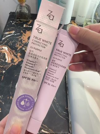 早上懒得化妆,又想有好气色赶紧冲这个#za隔离霜 #平价好物 #自用好物推荐#学生党必备 #内容过于真实