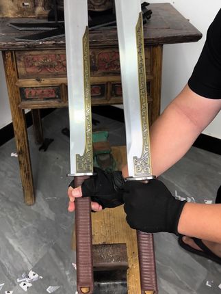 #唐横刀#冷兵器#男人玩具 #户外刀 #锦衣卫