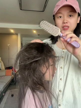 家用防静电按摩梳子 高低针顺发梳  干湿两用梳子头皮健康按摩梳子顺发防静电蓬松家用#日常分享 #好物推荐分享 #梳子 #护发 #