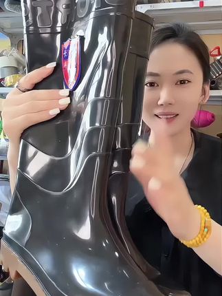 劳保男士雨鞋长筒短雨靴防水防滑加厚绒套耐酸碱特高水鞋短筒胶靴#雨鞋 #雨靴 #防滑雨鞋 #高筒雨鞋 #防水雨鞋