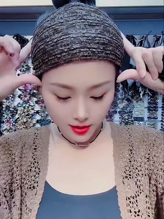 遮白发宽边发卡#洋气减龄 #时尚好看 #遮白发 #整理碎发 #宽边头箍防滑头饰