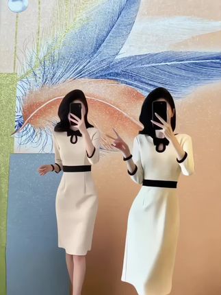 #高级感穿搭 #穿搭 #高级穿搭 #显瘦连衣裙 #梨形身材穿搭