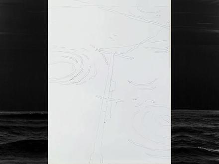 水彩如何画水中的倒影?水彩教程 #画画 #水彩教程 #水彩 #水彩画 #绘画