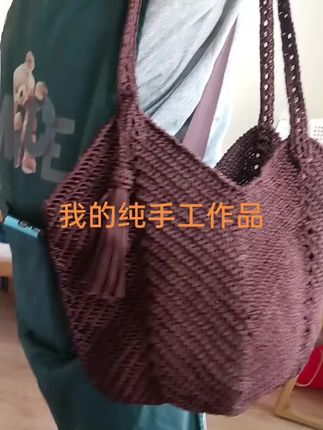 #我的纯手工作品 #菜篮子包包#