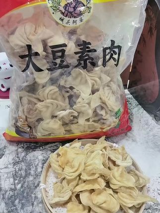 大豆素肉 #大豆素肉 #豆皮 #豆制品 #好吃美味 #口感劲道