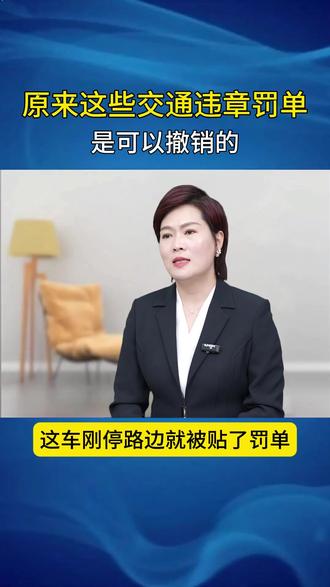 停路边被贴罚单是可以撤销的#汽车知识 #每天一个用车知识