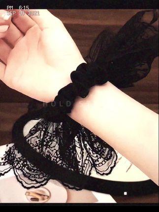 新款蕾丝发绳#好物推荐🔥 #好东西一起分享 #仙女必备 #美出高级感