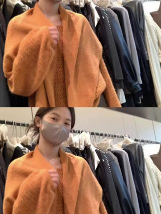 简约气质圆领毛衣女秋冬韩版宽松毛衣C 9595##简约搭配#气质这一块拿捏死死的#韩版宽松毛衣#秋冬新款#谁穿谁好看系列