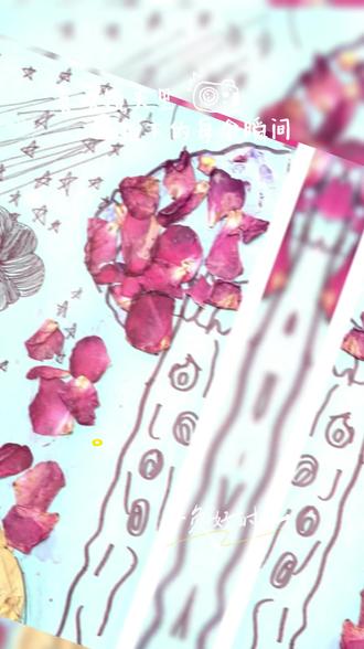 #树叶画 #创意美术 发现美、感受美、创造美