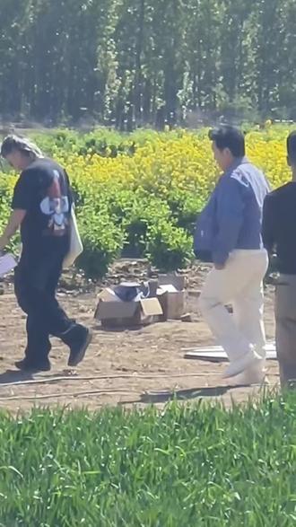 黄渤来今麦郎啦!#拍戏现场