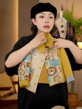 秋季必备的动物外套、喜欢的一整套赶紧冲 #秋季必备#谁穿都好看