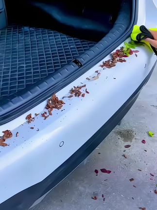 #汽车门槛保护贴 #门槛条 #汽车门槛条防踩踏保护贴 #后备箱保护贴 #汽车用品