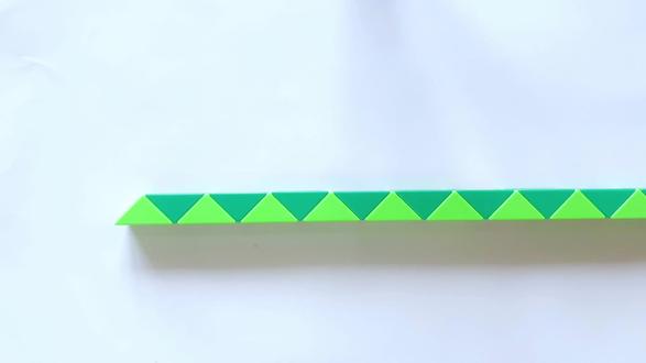 第4集24段魔尺变恐龙#24段魔尺教程 #百变魔尺益智玩具