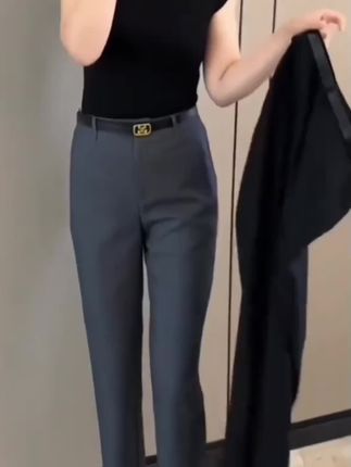 #显高显瘦显腿长 #显高显瘦穿搭 #百搭裤子 #百搭显瘦