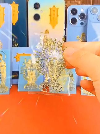 每个生肖都有自己的守护神,快来看看您的守护神是哪位吧!#十二生肖文化 #守护神贴纸 #本命年 #观音菩萨 #本命佛