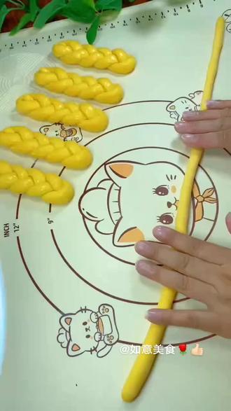 用一根面编麻花简单易学#编麻花