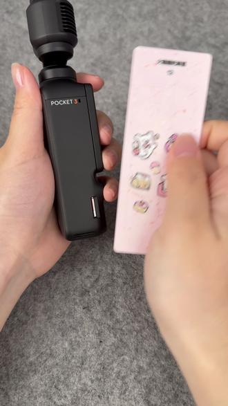 大疆pocket3可爱贴纸分享!贴上真是太好看了! #大疆pocket3 #pocket3可爱贴纸 #可爱到爆炸💥 #贴纸