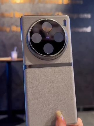 适用VIVOx90s皮纹手机壳x90电镀X90pro+原机质感超薄保护套
