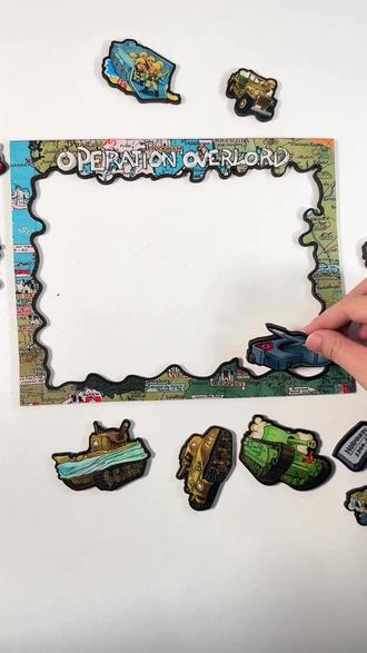 不可能拼图:多余的拼片!你想到办法了吗 背景是复杂的欧洲作战地图,叠加了坦克、伞兵和登陆艇等众多异形元素,视觉层次极丰富。 想要成功“登陆”,必须像指挥官一样精准识别每一款装备与地形位置,这场硬核的军事推演绝对烧脑!
#大人也要玩玩具 #解压 #治愈 #MrChoo趣先生拼图 #沉浸式拼图