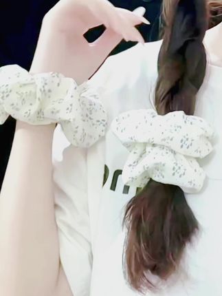 #大肠发圈 #发圈头绳 #头饰发饰 #仙女必备 #网红发饰