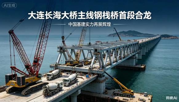 Part186:东北跨海大桥毫米级合龙,改写海岛千年交通史 #我要做生活的嚼嚼者 5月12日,东北里程最长的大连长海大桥,其主线钢栈桥首段精准合龙,这标志着工程已正式进入全面攻坚阶段。#中国基建 #超级工程 #跨海大桥 #民生工程