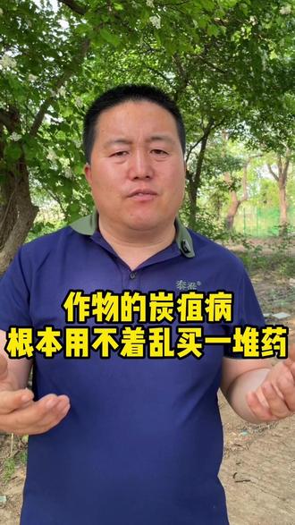 作物的炭疽病根本用不着乱买一堆药 #炭疽病防治