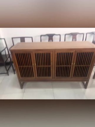 咱们的款式很多,终归有您喜欢的一款 #传承千年的榫卯结构 #新中式实木家具 #原木家具 #匠心制作 #北方老榆木家具