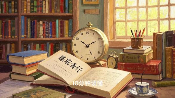 10分钟读懂一本书-《骆驼祥子》 #金句 #中西文化 #旅行摄影 #英文绘本 #记录片