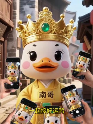 哇~金色传说!和黄袍鸭一起接好运鸭!!!@苏超有梗 #苏超#苏超有梗#江南四大菜子#黄袍鸭#接好运