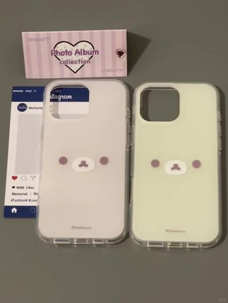 可爱轻松熊双色手机壳
