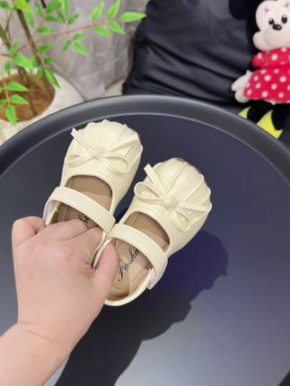 ABC女童鞋子皮鞋小香风公主鞋小童蝴蝶结演出娃娃鞋软底2025春季#女童穿搭 #女童公主鞋 #软底软面穿上超舒服