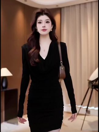 #品质女装#高级感穿搭#时尚气质显瘦收腰连衣裙#日常穿搭#精致优雅