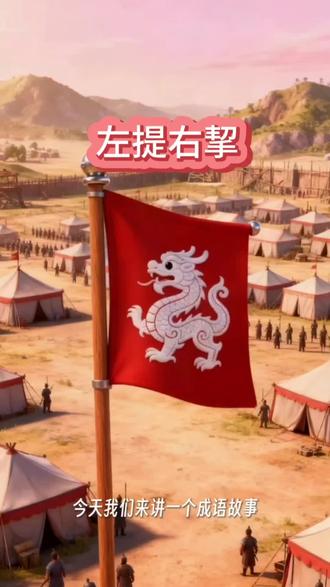 《左提右挈》#成语故事分享 #小故事大道理