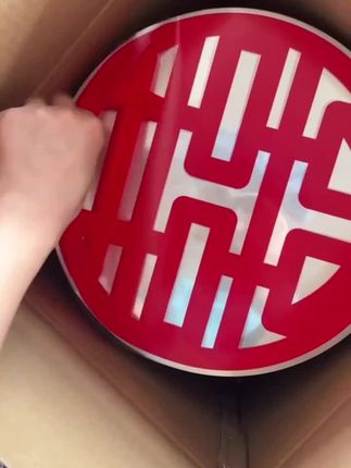 喜字植绒静电贴,贴多久都是无痕哦