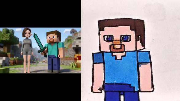 豆包来我的世界#简笔画 @抖音小助手 @抖音创作者中心 @抖音青少年