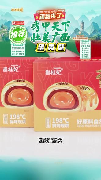 邕桂妃0防腐剂网红蛋黄酥咸蛋黄馅早餐糕点开袋即食中式甜点零食#蛋黄酥 #蛋黄酥推荐 #糕点 #甜点 #零食推荐