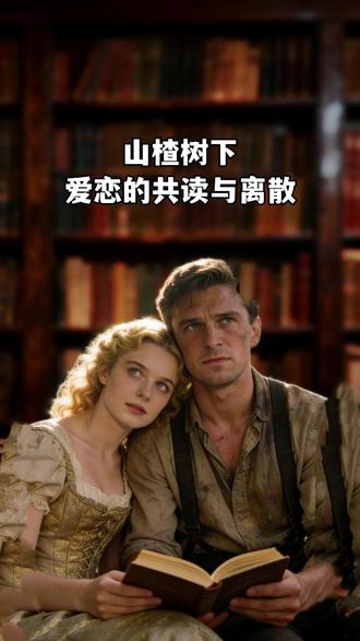 山楂树下,爱恋的共读与离散。#保尔柯察金 #冬妮娅 #文学 #人物故事