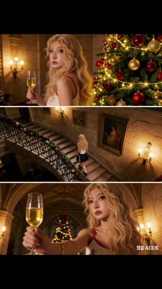圣诞三宫格写真ai口令制作教程来啦#圣诞节写真#圣诞节照片#圣诞三宫格写真 #豆包ai #豆包P图已经
nextlevel了