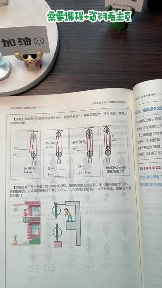 滑轮组计算|#滑轮组 #初中物理