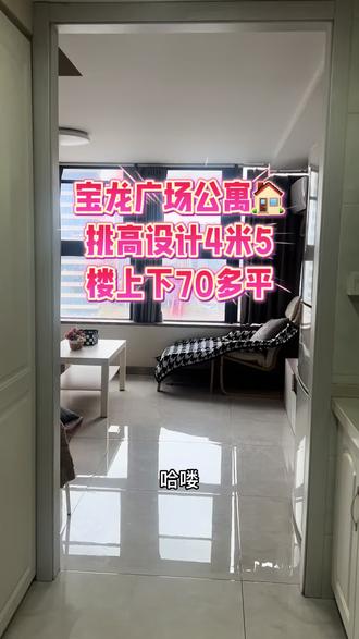 #扬州房产 #扬州好房推荐 #扬州二手房 #扬州买房 #扬州 ,宝龙广场公寓🏠,装修的非常漂亮!地理位置优越在宝龙广场里面!电梯房,挑高设计,直接可以拎包入住,楼上下70多平,2室1厨1卫1厅,采光好!空间大只要30几个!