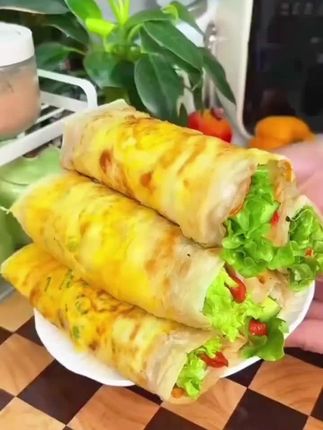 Anjoy /安井葱味原味手抓饼900g早餐煎饼脆饼方便速食#安井手抓饼 #手抓饼 @DOU+小助手 @DOU+上热门