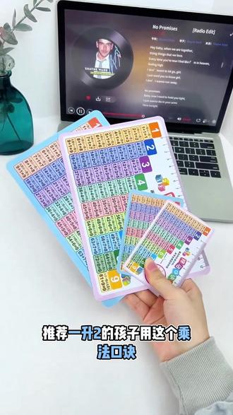 小学一二三年级算术不愁!买大送小的九九乘法除法口诀卡,天天练效果佳!#学生党必备 #二年级 #乘法口诀表 #学生党必备 #乘法口诀